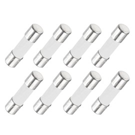 MECCANIXITY 8 piezas de fusibles de cerámica de retardo de tiempo, 5 mm x 20 mm, 250 V, 3.15 A, placas de circuito de reparación de fusibles de soplado lento, equipo de iluminación, instrumentación,