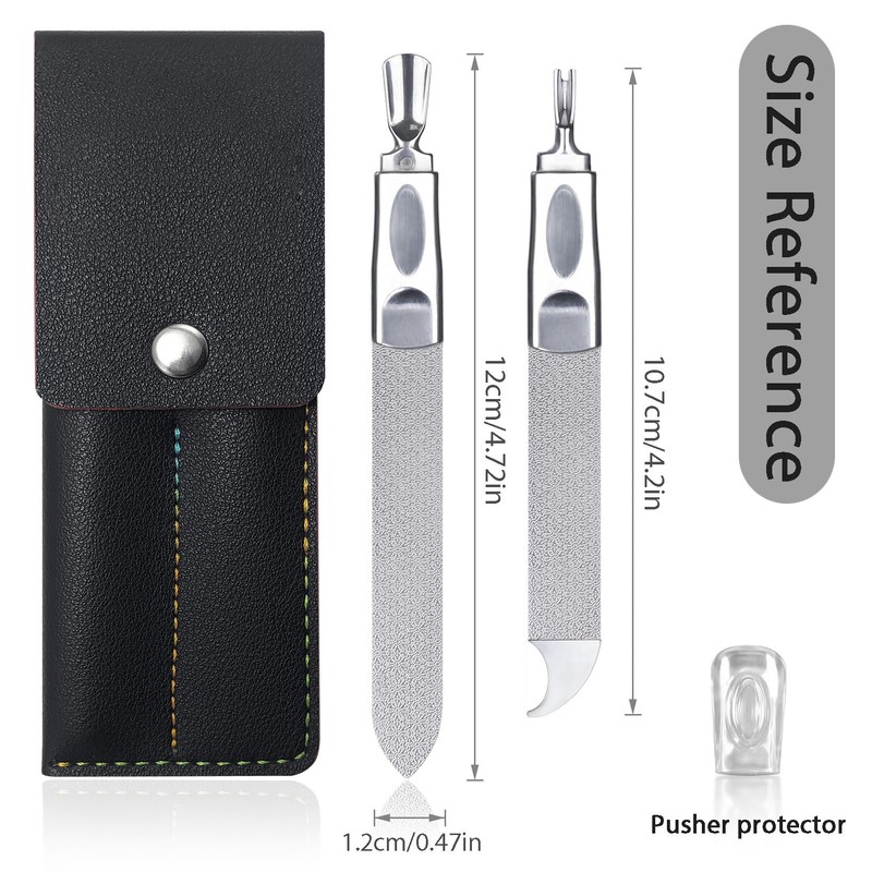 VOGARB Nail File for Men Fingernail and Thick Toenails, Multifunctional