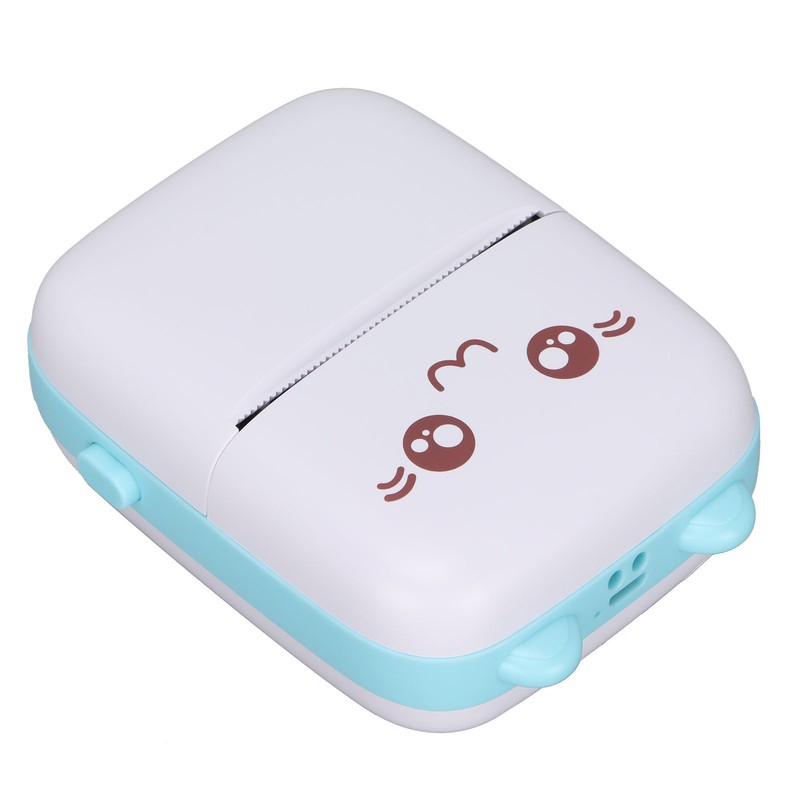 Mini Printer Portable Text Picture Memo Shopping List Label Inkless