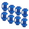 WOONEKY 8pcs Trampoline Pole End Caps Trampoline Cover Round Edge