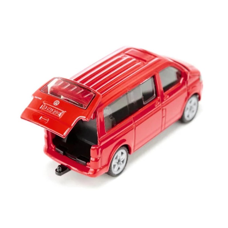 Siku Volkswagen Multivan - Red - Robust Leisure Vehicle with