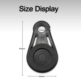 20PCS 84mm Plastic Detachable Tarp Clips Heavy Duty Lock Grip Tarp Grabbers Movable Snaps Clip for Outdoor Camping Tent Awning Banner Cover Tarps and Plastic Sheeting(Black)