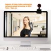 HD Webcam USB2.0 with MIC, 360 Degree USB Webcam for