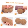 Beavorty Cork Massaging Ball Hand Exercise Small Peanut Ball for