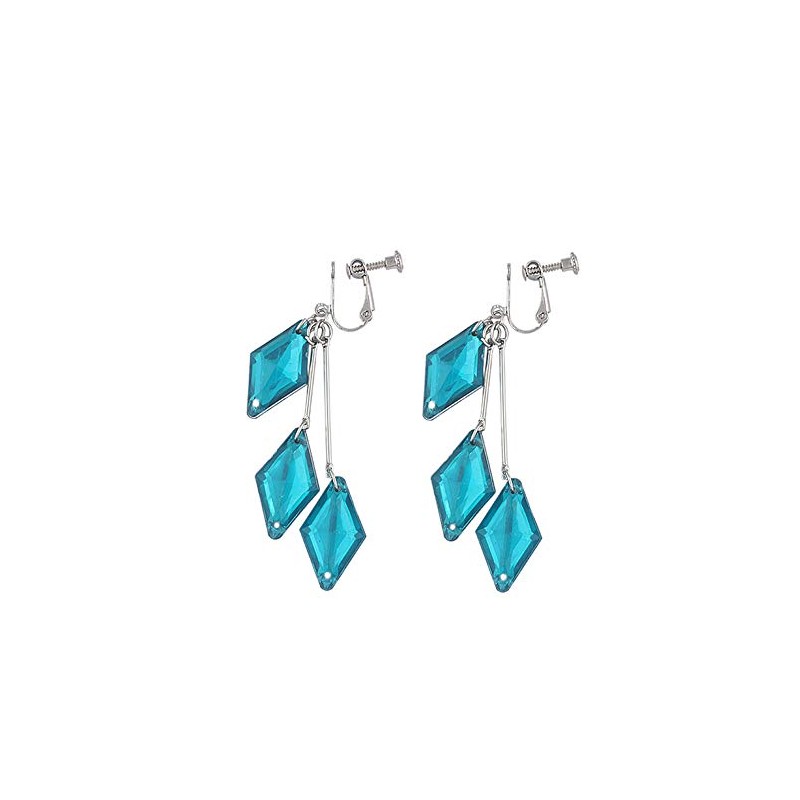 Sakilor Twisted Wonderland Twisted Jade Reach Floyd Leach Earrings Cosplay