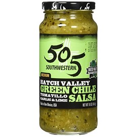 505 Southwestern, Salsa Hatch Valley Green Chile Medium, 16 Oz