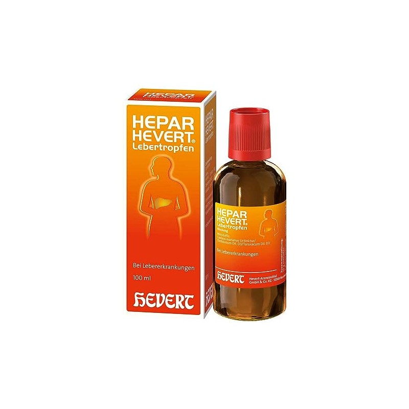 Hepar Hevert Liver Drops 100 ml Solution