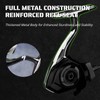 SylvanFlux All-Metal Spinning Fishing Reel – Long Cast Deep Spool,