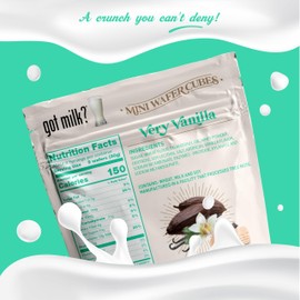 got milk? Very Vanilla Wafer Cubes, Delicious Wafer Squares for Dessert or Snack, 8.8 Oz.