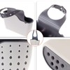 3 Pcs Kitchen Sink Sponge Holder, Portable Sink Shelf, Hanging