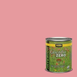 Rodda Paint CASCADIA ZERO Interior Semi-Gloss Paint & Primer in One, Quart, Porcelain Rose