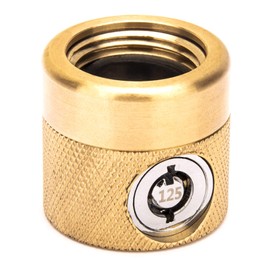 Flow Security Systems | The FaucetLock | Heavy Duty Brass Construction | Prevents Water Theft & Secures Outdoor Bibbs | Promotes Water Conservation | Keyed The Same | FSS 50 | 5 Pack