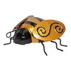Set of 6 Metal Ladybird & Bee Garden Wall Art