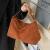 Macayda Women's Medium Shoulder Bag, Suede Crossbody Bag with Removable
