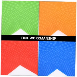 WOONEKY 5Pcs Sports Court Markers Durable Carpet Markers for Soccer Tennis Basketball Training for Agility Drills Training for Athletes