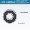 QUARKZMAN 6000-2RS 10 x 26 x 8 mm Ball Bearings