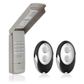 877MAX Garage Door Keypad with 2 Garage Door Opener Remote,for Lift Master Chamberlain Craftsman Garage Door Opener Keypad Remote G940EV-P2 971LM 973LM 371LM 373LM,Purple Red Orange Learn Button