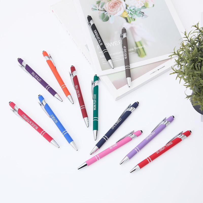 Actsun Funny Pens - 12 Pack Fine Point Smooth Writing