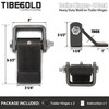 TIBEGOLD Weld on Trailer Hinges, Heavy Duty Dump Trailer Gate