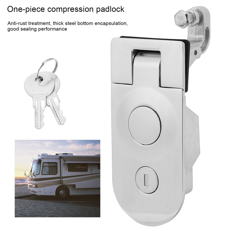 Silver Turn Button Compression Latch Lock, Compression Latch with 2