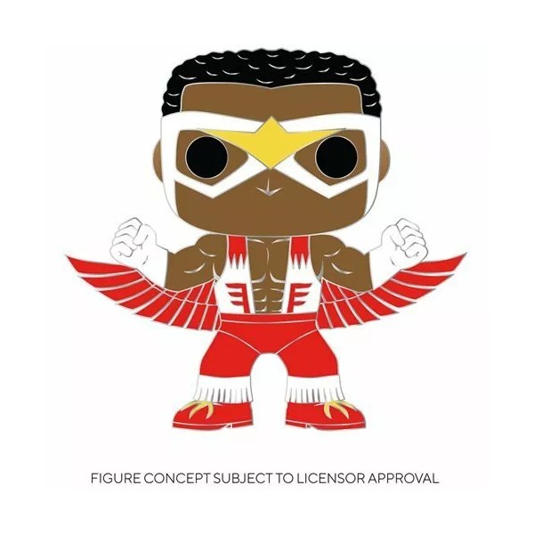 IN STOCK! Captain America Falcon Large Enamel Pop! FUNKO Pin