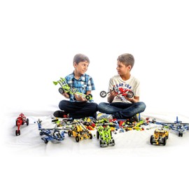 Engino-INVENTOR 0432 Construction Kit 4 in 1 Motorrã ¤ The
