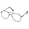 V.W.E. Classic Metal Reading Glasses - Spring Hinge Tear Drop