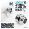 BFG BSP Reducing Nipple | 1/2 Inch Male Thread -