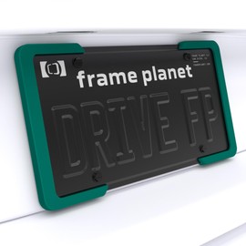 Frame Planet 2 Piece License Plate Frame (Alpine)