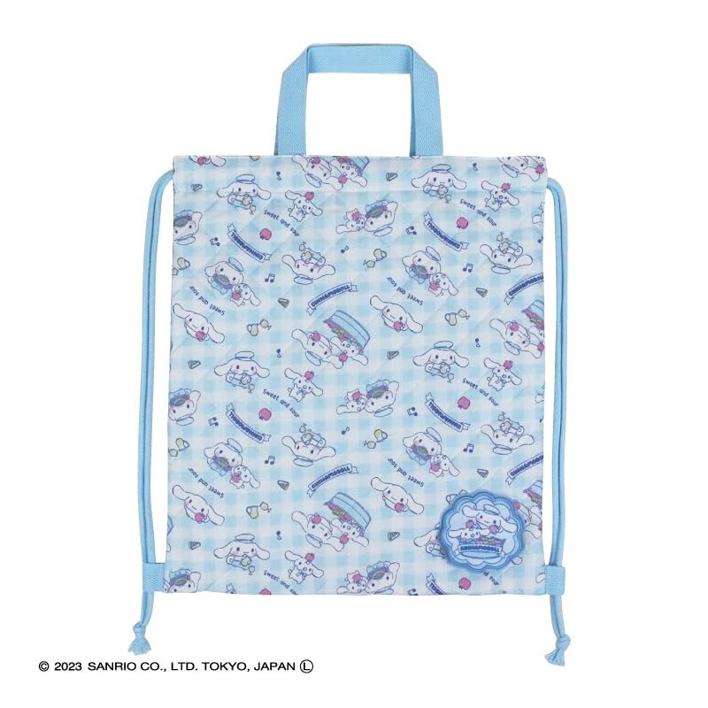 KoohaCreate 120851 Quilted Knapsack [Gymnastics Bag/Gymnastics Bag/School Bag] Cinnamoroll