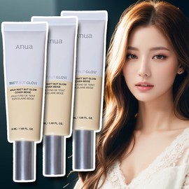 Anua Matte Butt Glow Padefree BB, bought with my own money, cover beige 3 pcs / 아누아 매트벗 글로우 파데프리 비비 내돈내산 커버베이지 3개