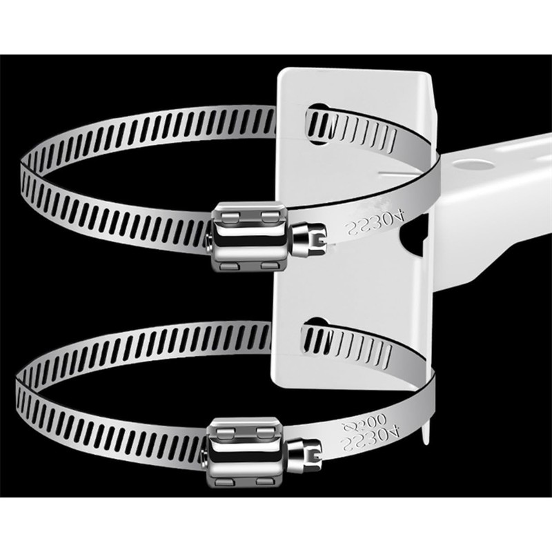CTXSumTec 305mm/12" Aluminum Alloy CCTV Security Camera Corner Pole Wall