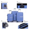 Travelhouse Hard Shell Luggage Set: Lightweight Carry-On with Spinner Wheels,