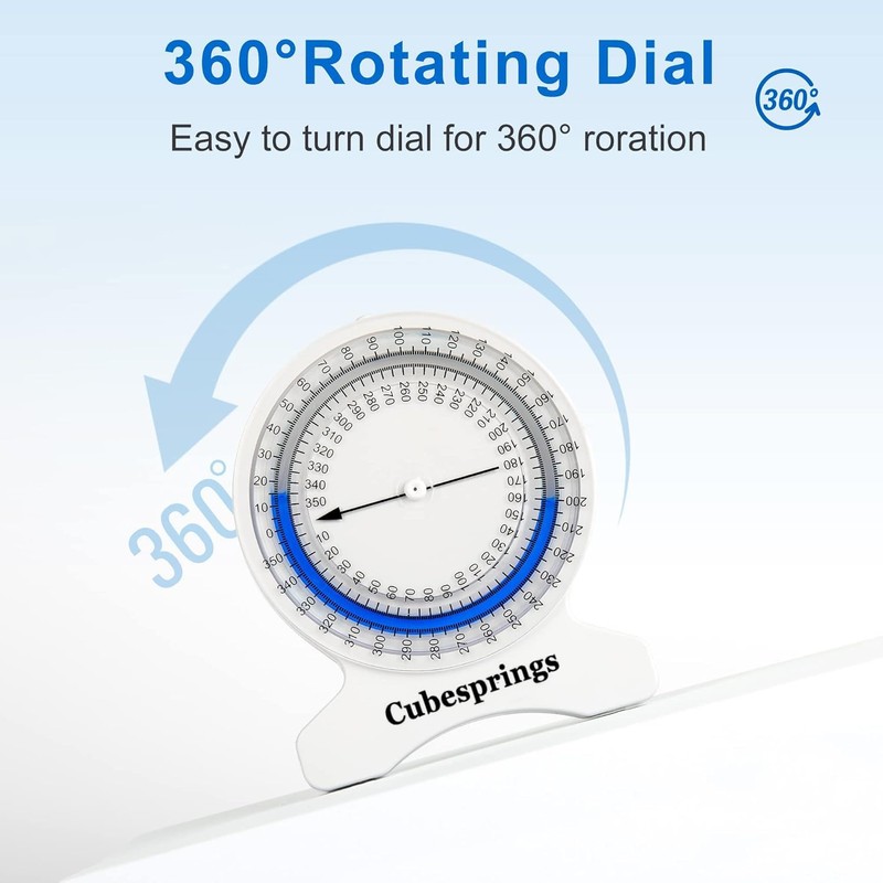 Cubesprings Inclinometer Physical Therapy - Accurate Range of Motion (RoM)