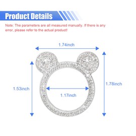 Engine Start Stop Button Decor Ring Cover, Sparkly Push to Start Button Cover Sticker, Bling Rhinestone Key Ignition Knob Ring Decorations Car Interior Decor Accessories for Women Girl (White)