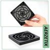 AERZETIX - C15117-80 x 80 mm protective grille for PC