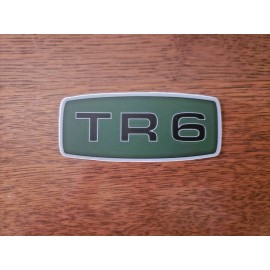 Triumph TR6 Badge Grill Logo 3"+ Vinyl Full Color Sticker Label Graphic