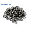 iexcell 140 Pcs M6 x 8/10/12/16/20/25/30 Stainless Steel 304 Hex