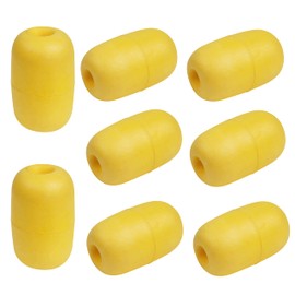 JOGFFDE Rope Floats Marine Buoys Floats Deep Water Fishing Marker Buoys Bulk Crab Trap Buoy Floats Marine Anchor Rope Float for Boats Swimming Kayak Crabbing Trail Dock Pool(Y30-8PCS)