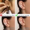 Morfetto 23Pcs Ear Cuffs Earrings Set for Women Non-Piercing Cartilage
