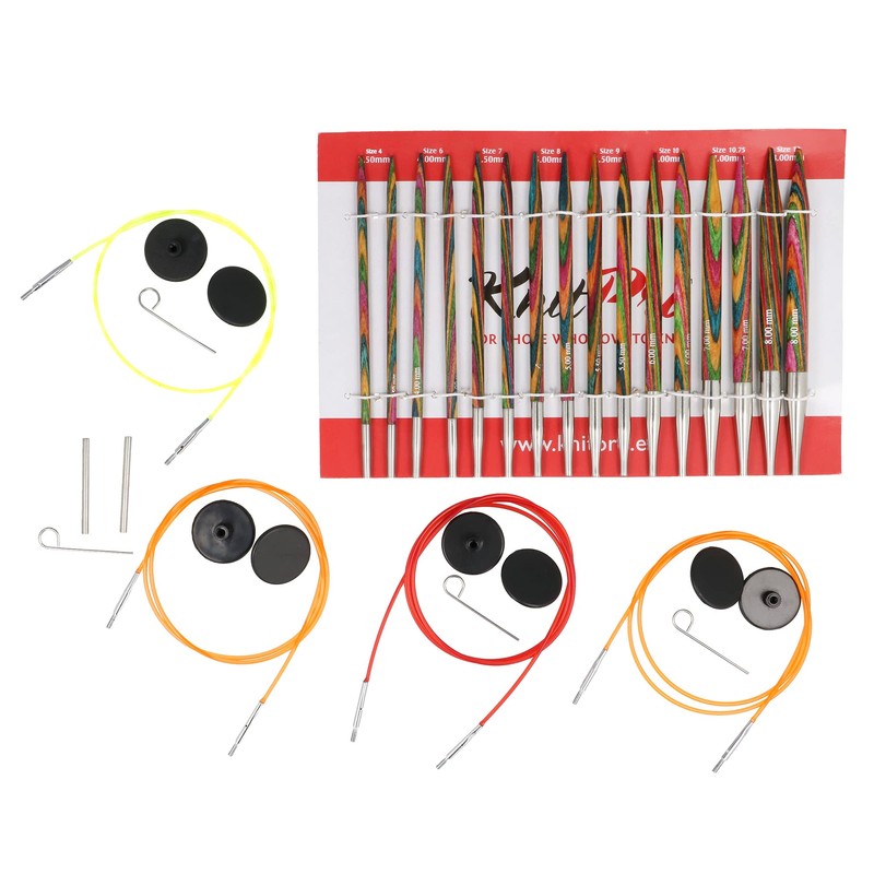 KnitPro Symfonie Wood Interchangeable Needle Deluxe Set
