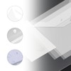 Vxcbad Pack of 30 A4 Lever Arch Files - Transparent