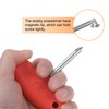 QUARKZMAN PH2 T-Handle Phillips Screwdriver #2 Magnetic Screwdriver CR-V Pocket