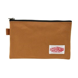 HIGHCAMP Multi-Pouch, Kurashiki Canvas, Bag-in-Bag, SS Size, Canvas, Clutch Bag, Mask Case, Brand, Genuine Leather, Bag, Organization, Passbook Holder, Passport Case, Cute, Stylish, Document Bag,