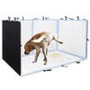 Dmnnlp Dog Pee Pad Holder with High Walls 35"x29"x17.3" No-Splash