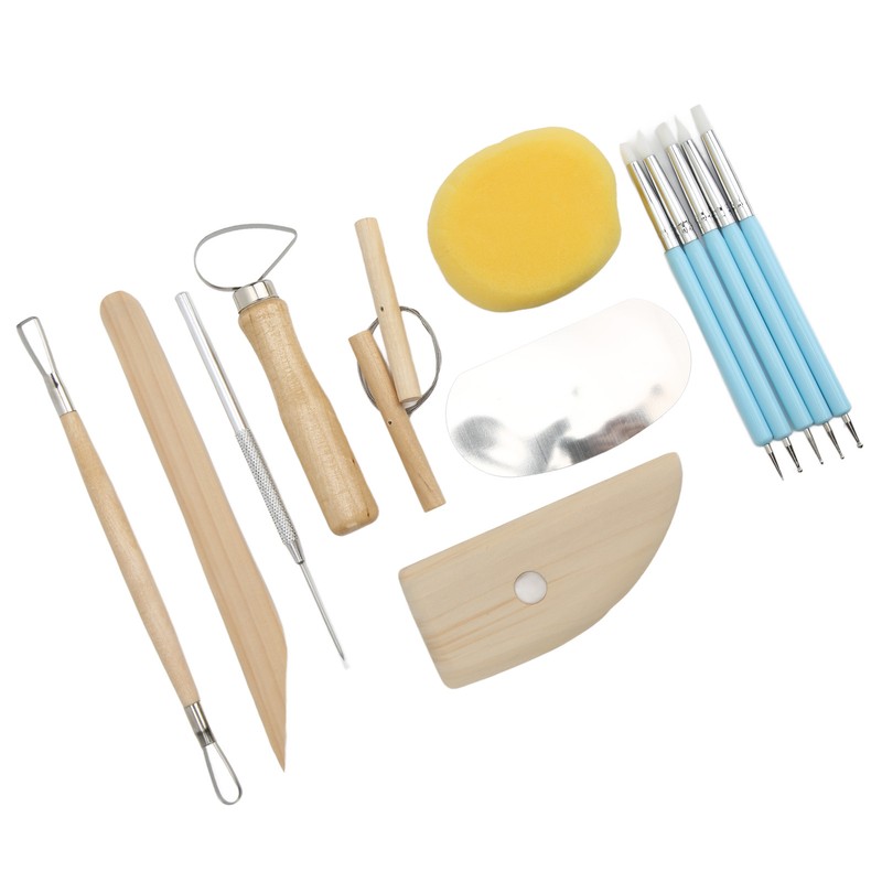 14 Pcs Clay Tools Portable Multipurpose DIY Crafts Pottery Shaping
