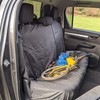 Waterproof Seat Cover Co, Semi-Tailored Rear Car Seat Cover