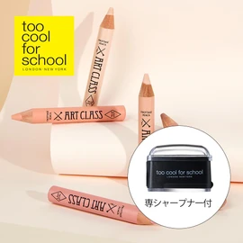 Too cool for school Art Class Frottage Pencil/Artclass Frottage Pencil, 0.04 oz (1.1 g), Eyeshadow, Cheek, Highlighter (#1 SHINING LINEN)