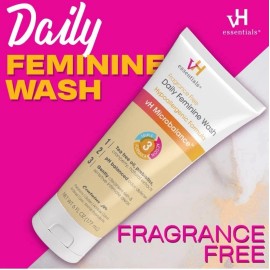 vH essentials Case Of (6) Tubes vH essentials, Ph Balanced Daily Feminine Wash, 6 Fl Oz