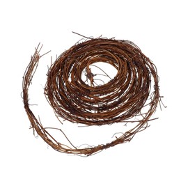 WUNZILO 1 x Vine Wreath, 460 cm Diameter, Decorative Wreath, Table Wreath, Advent Wreath, Door Wreath, Wreath Made of Branches, Natural Wreath, Wall Wreath